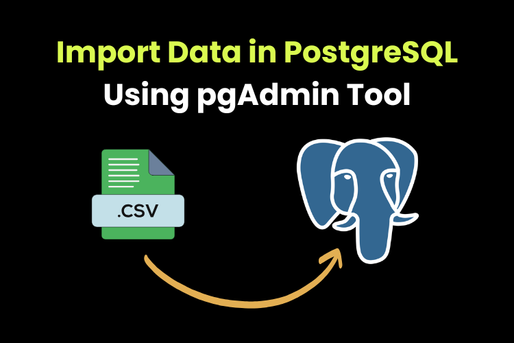 How to import data into PostgreSQL?