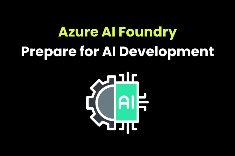 Prepare for an AI development project